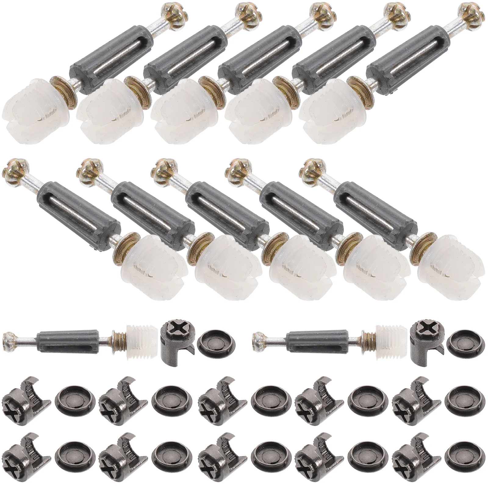 20 Sets 48mm Double Head Rod Connectors Zinc Alloy Furniture Cabinet Wardrobe Connectors Fixing Parts Stable Anti Rust Hardware
20 Sets 48mm Double Head Rod Connectors Zinc Alloy Furniture Cabinet Wardrobe Connectors Fixing Parts Stable Anti Rust Hardware
