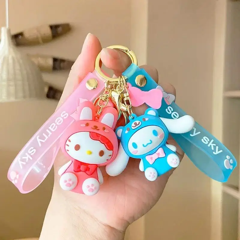Брелок для ключей Kawaii Kuromi Cinnamoroll Little Twin Stars, новый модный кулон для сумки, подвеска для рюкзака, игрушки, подарок на день рождения для детей
Брелок для ключей Kawaii Kuromi Cinnamoroll Little Twin Stars, новый модный кулон для сумки, подвеска для рюкзака, игрушки, подарок на день рождения для детей