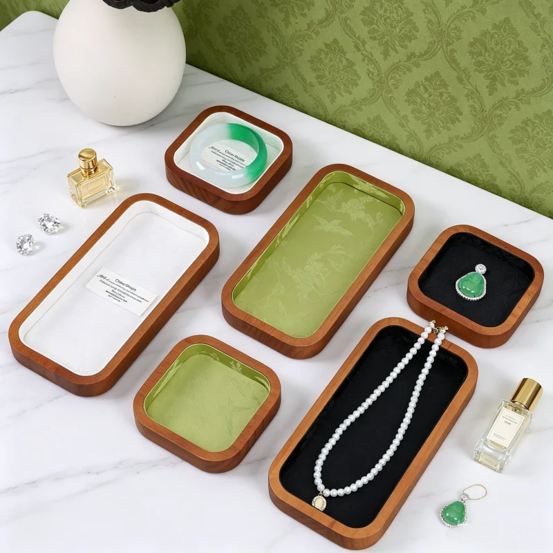 Luxury Wooden Embroidery Jewelry Tray, Eid Gift for Her, Storage Display for Bracelet Necklace Ring Bangle, Counter Prop
Luxury Wooden Embroidery Jewelry Tray, Eid Gift for Her, Storage Display for Bracelet Necklace Ring Bangle, Counter Prop