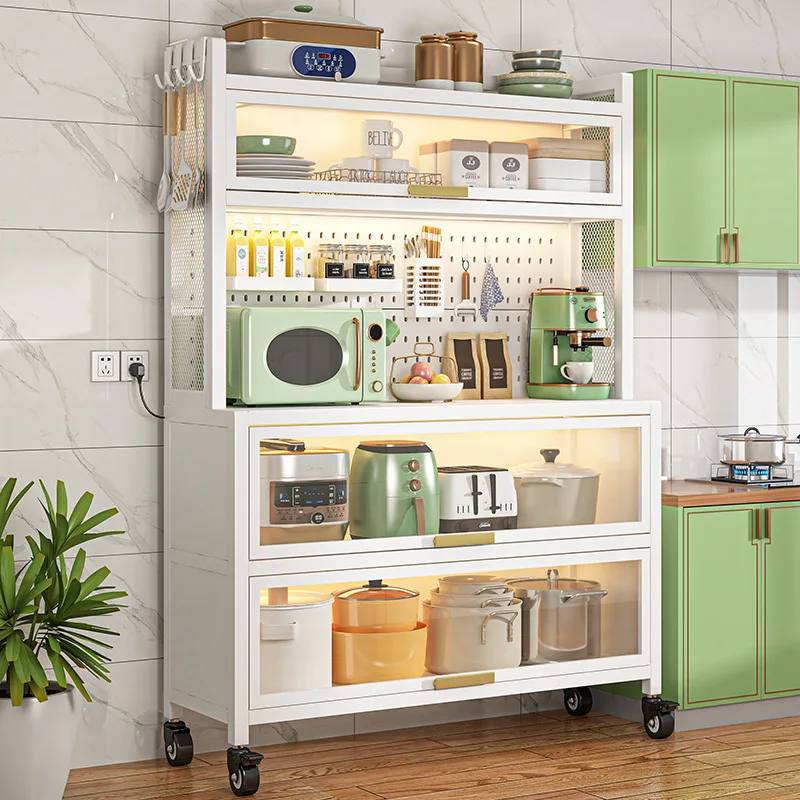 Kitchen Household Shelves Multifunctional Pots Microwave Oven Floor-to-ceiling Meal Side Storage
Kitchen Household Shelves Multifunctional Pots Microwave Oven Floor-to-ceiling Meal Side Storage