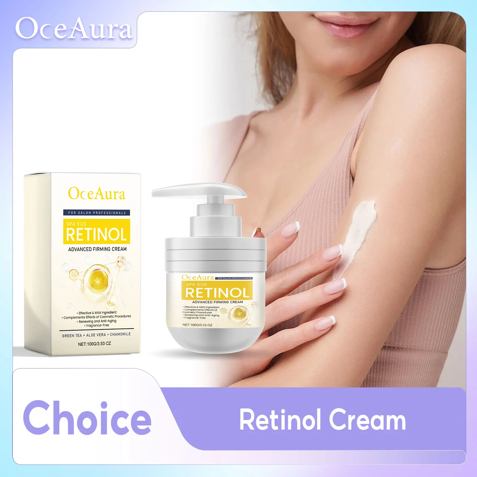 Retinol Lifting Firming Cream Reduce Fine Lines Enhance Collagen Face Cream Nourishing Tender Skin Care Moisturizing Body Lotion
Retinol Lifting Firming Cream Reduce Fine Lines Enhance Collagen Face Cream Nourishing Tender Skin Care Moisturizing Body Lotion
