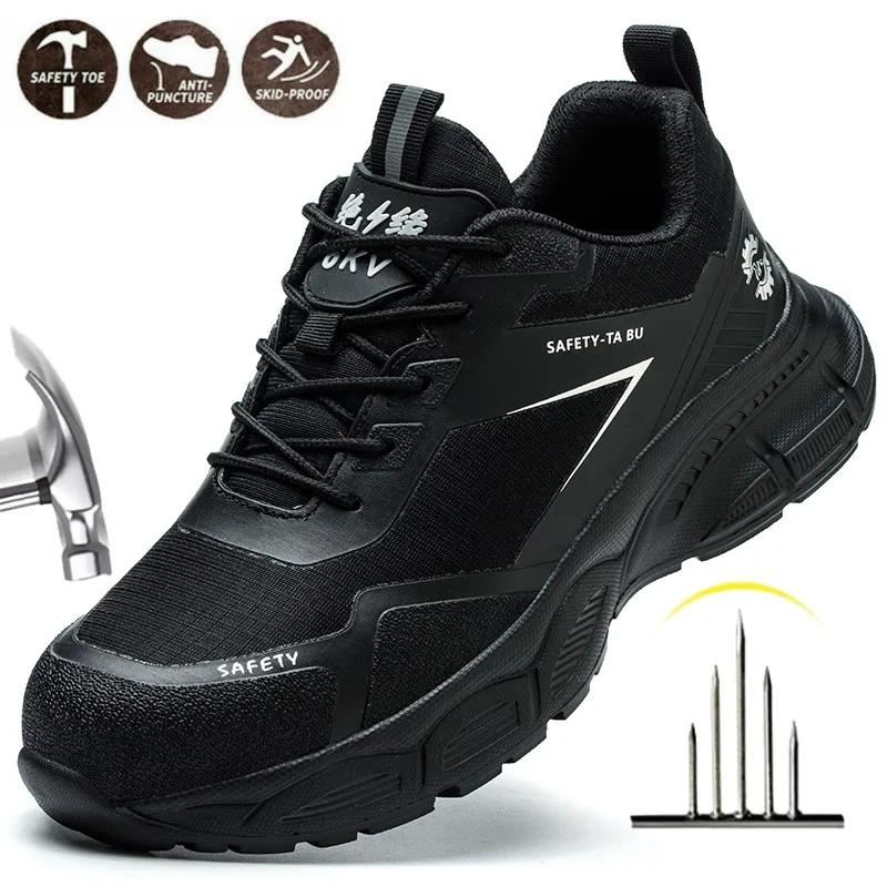 Shock Absorption for Mining Chemical Plant Workers CE Certified Heat Resistant Safety Boots Men Anti-Puncture Steel Toe
Shock Absorption for Mining Chemical Plant Workers CE Certified Heat Resistant Safety Boots Men Anti-Puncture Steel Toe