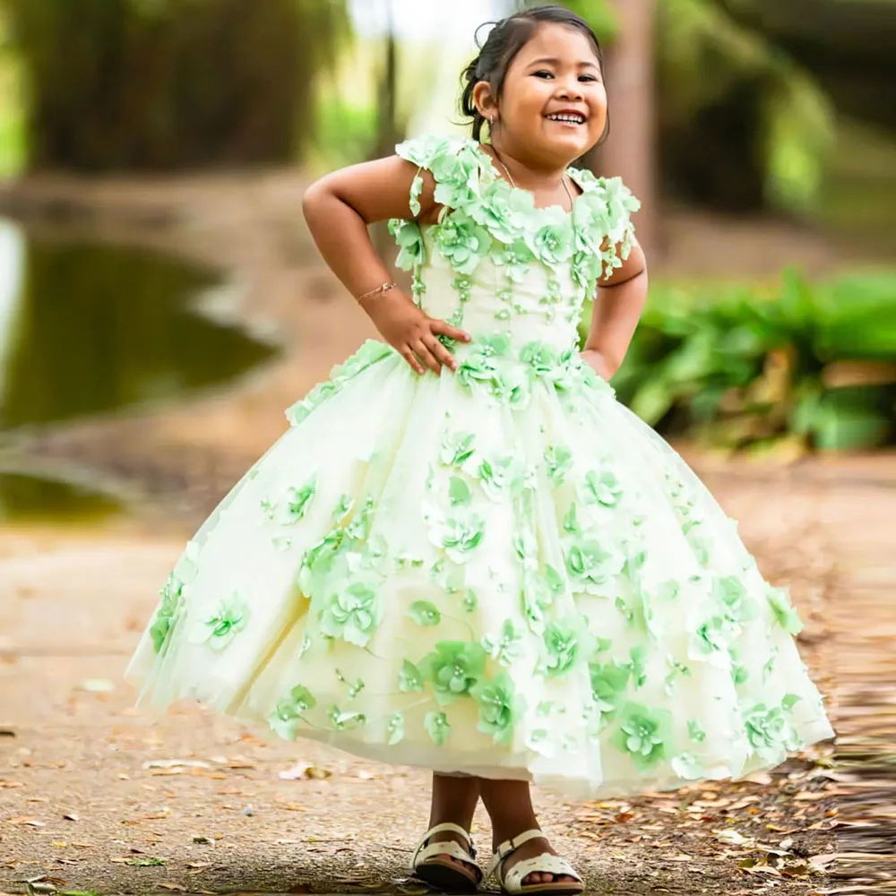 Customized Charro Flower Girls Dresses 2025 3D Flowers Vestido De 15 Anos Sequin Sweet 16 Party Wear Mini Quinceanera Dresses
Customized Charro Flower Girls Dresses 2025 3D Flowers Vestido De 15 Anos Sequin Sweet 16 Party Wear Mini Quinceanera Dresses