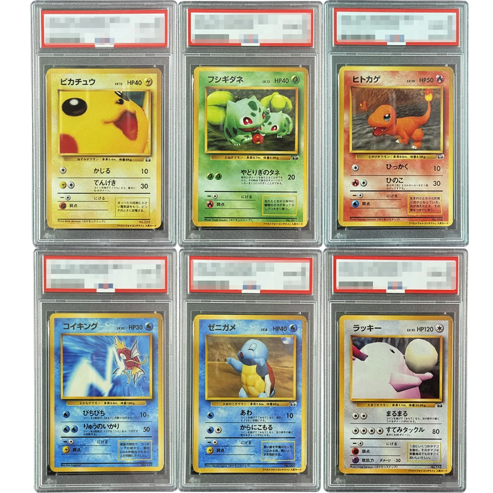 Diy Pokemon 1969, первое поколение, Пикачу, Сквиртл, Бульбазавр, коллекционная карта, самодельная копия, рейтинг, карта PTCG, классическая игрушка в подарок
Diy Pokemon 1969, первое поколение, Пикачу, Сквиртл, Бульбазавр, коллекционная карта, самодельная копия, рейтинг, карта PTCG, классическая игрушка в подарок