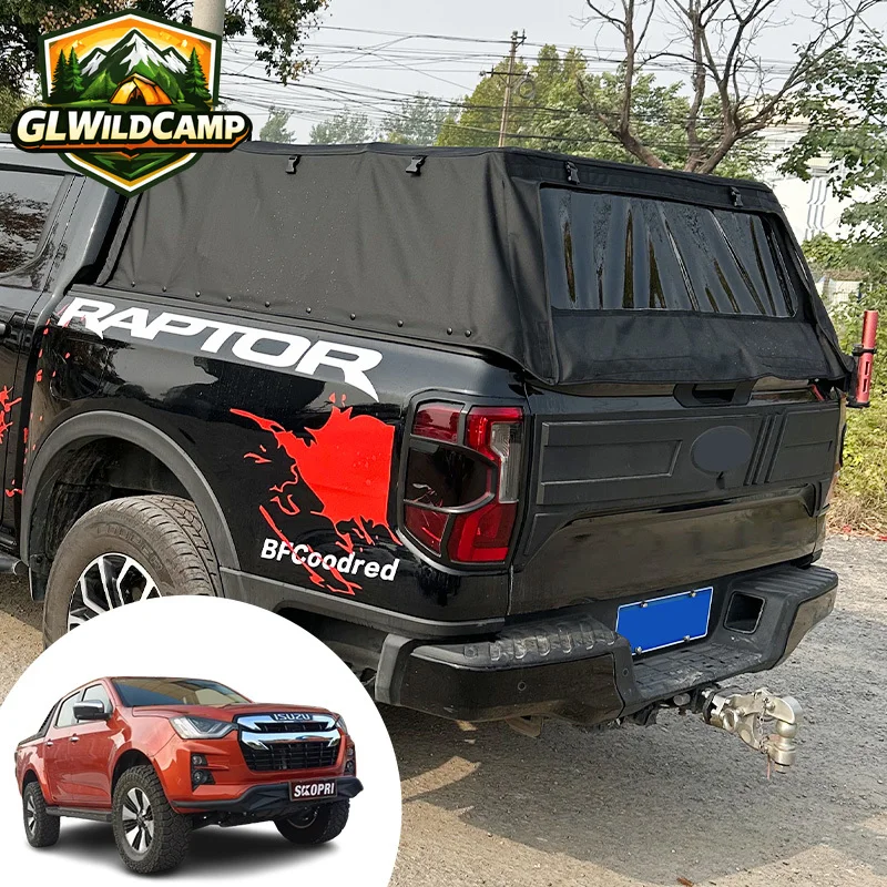 Pickup Trunk Waterproof Foldable Oxford-Fabric Canopy Soft Topper for DMAX Isuzu
Pickup Trunk Waterproof Foldable Oxford-Fabric Canopy Soft Topper for DMAX Isuzu