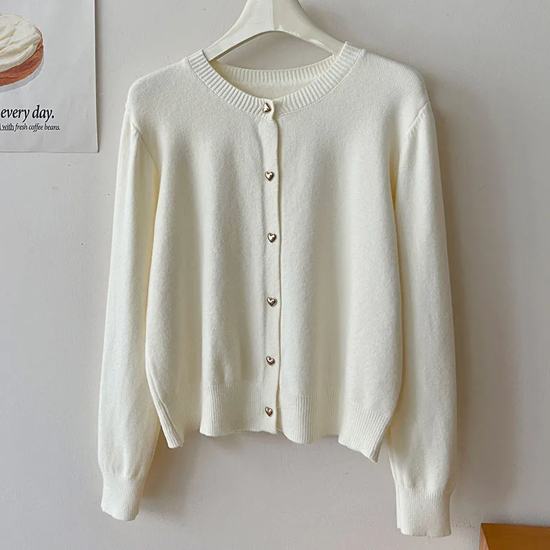 Knitted Sweater Women Cardigans New Long Sleeve O-Neck Black Knit Sweater Cardigan Women Tops Sweaters Women Clothing 2025 Q706
Knitted Sweater Women Cardigans New Long Sleeve O-Neck Black Knit Sweater Cardigan Women Tops Sweaters Women Clothing 2025 Q706