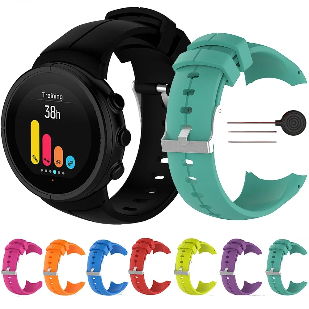 Soft Silicone Watch Band for Suunto Spartan Ultra Smart watch replacement Sport Bracelet Wristband correa for Suunto Ultra
Soft Silicone Watch Band for Suunto Spartan Ultra Smart watch replacement Sport Bracelet Wristband correa for Suunto Ultra