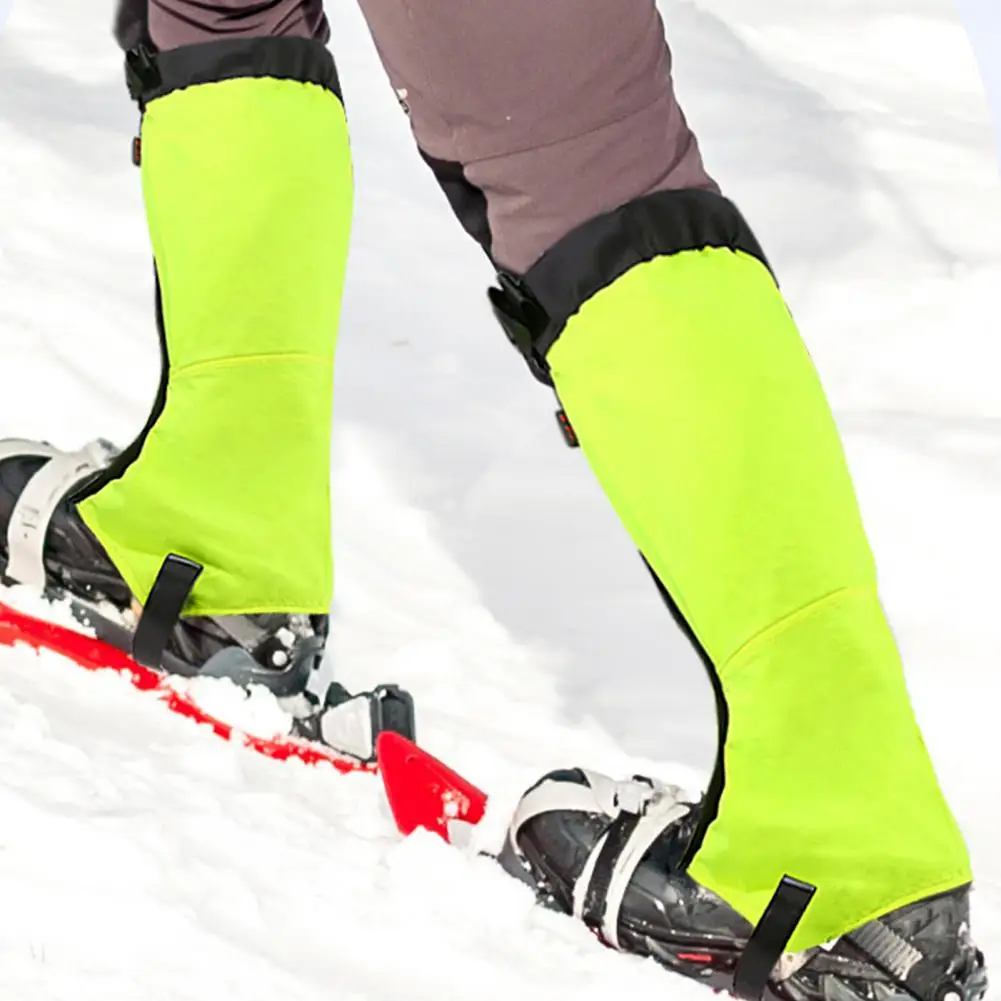 2Pcs Waterproof Leg Gaiters with Fastener Tape Breathable Adjustable Snow Boot Gaiters Leg Guards for Snowboarding Hiking
2Pcs Waterproof Leg Gaiters with Fastener Tape Breathable Adjustable Snow Boot Gaiters Leg Guards for Snowboarding Hiking