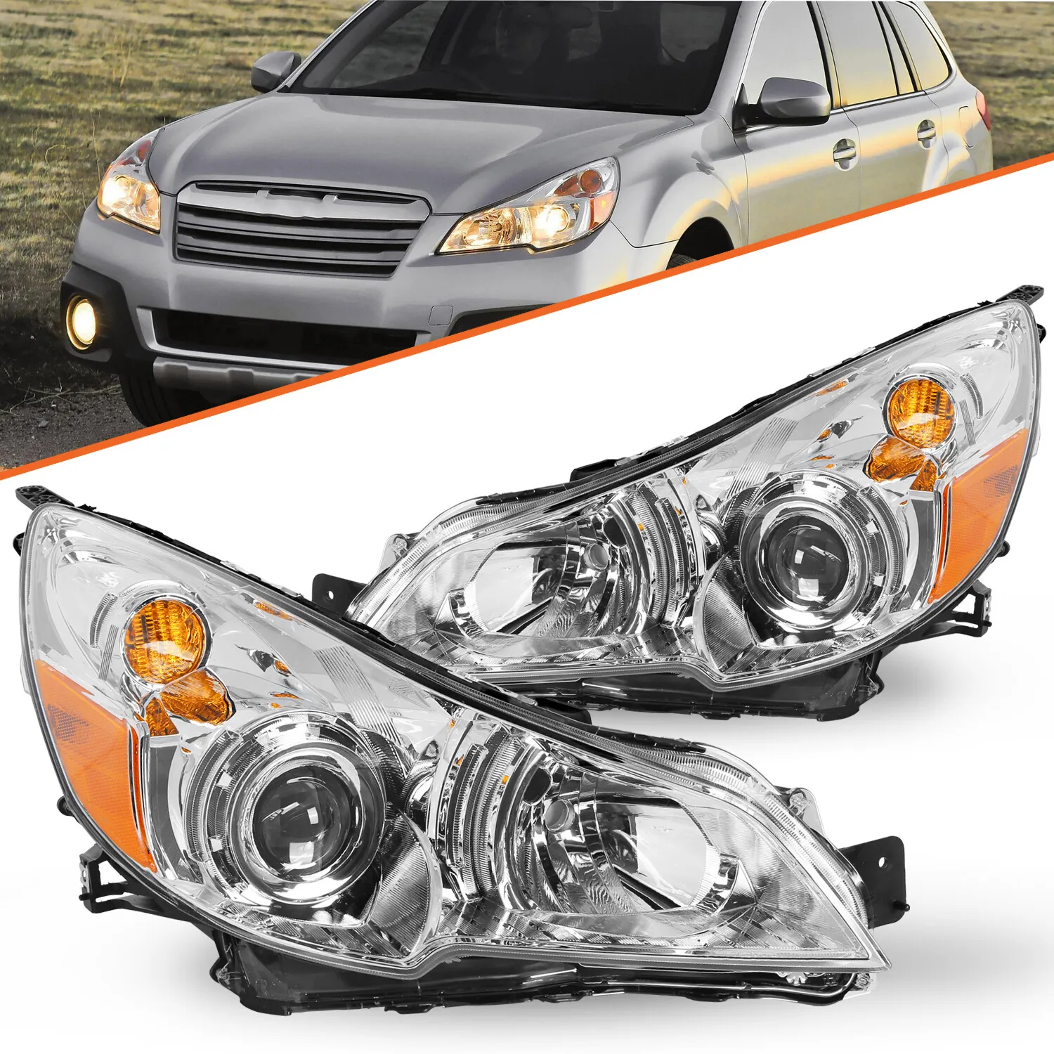 For 2010 2011 2012 2013 2014 Subaru Outback/Legacy FACTORY Headlights Left+Right
For 2010 2011 2012 2013 2014 Subaru Outback/Legacy FACTORY Headlights Left+Right