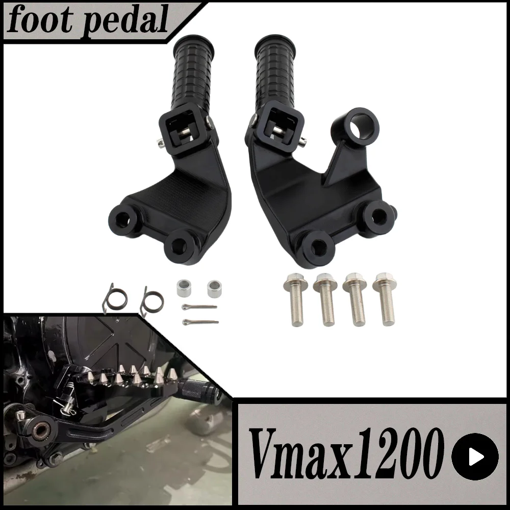 New Motorcycle Driver Foot Pegs Pedals Footpegs mount For Yamaha Vmax V-max V max 1200 VMX1200 1985-2007
New Motorcycle Driver Foot Pegs Pedals Footpegs mount For Yamaha Vmax V-max V max 1200 VMX1200 1985-2007