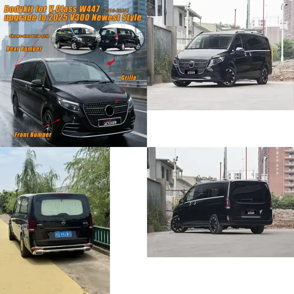 BodyKit for Vito W447 2016-2023 V260 Upgrade to 2025 Newest Style V300 in Stock Factory Direct Bumpers Grille East
BodyKit for Vito W447 2016-2023 V260 Upgrade to 2025 Newest Style V300 in Stock Factory Direct Bumpers Grille East