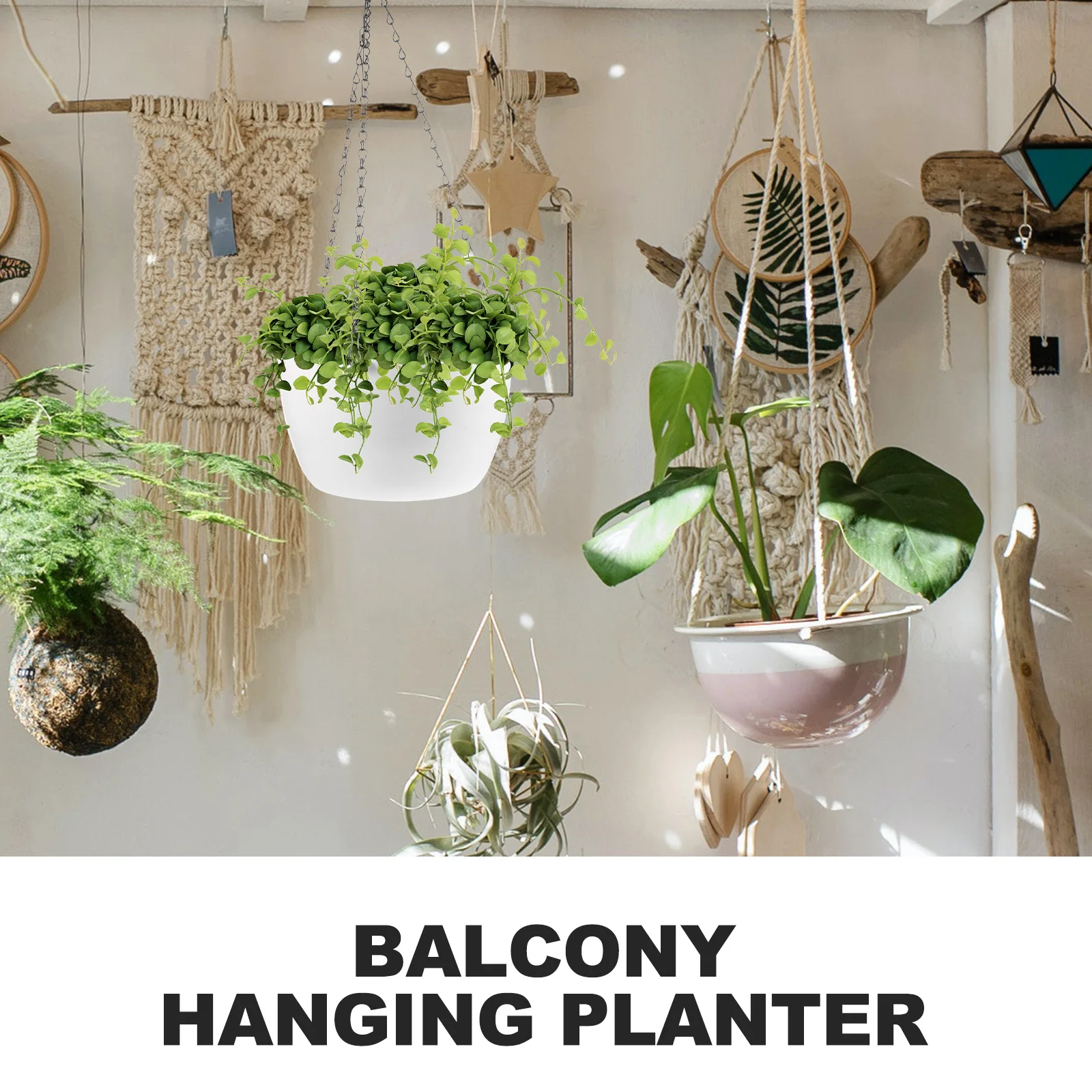 Hanging Flower Pot Planter Cactus Iron Hydroponics Vase Balcony Garden Decoration Space Saving Display
Hanging Flower Pot Planter Cactus Iron Hydroponics Vase Balcony Garden Decoration Space Saving Display