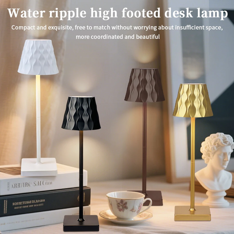 LED Table Lamp Rechargeable Touch Desktop Night Light 3 Colors Dimmable Bedroom Restaurant Hotel Bar Dinner Ambient Decor Light
LED Table Lamp Rechargeable Touch Desktop Night Light 3 Colors Dimmable Bedroom Restaurant Hotel Bar Dinner Ambient Decor Light