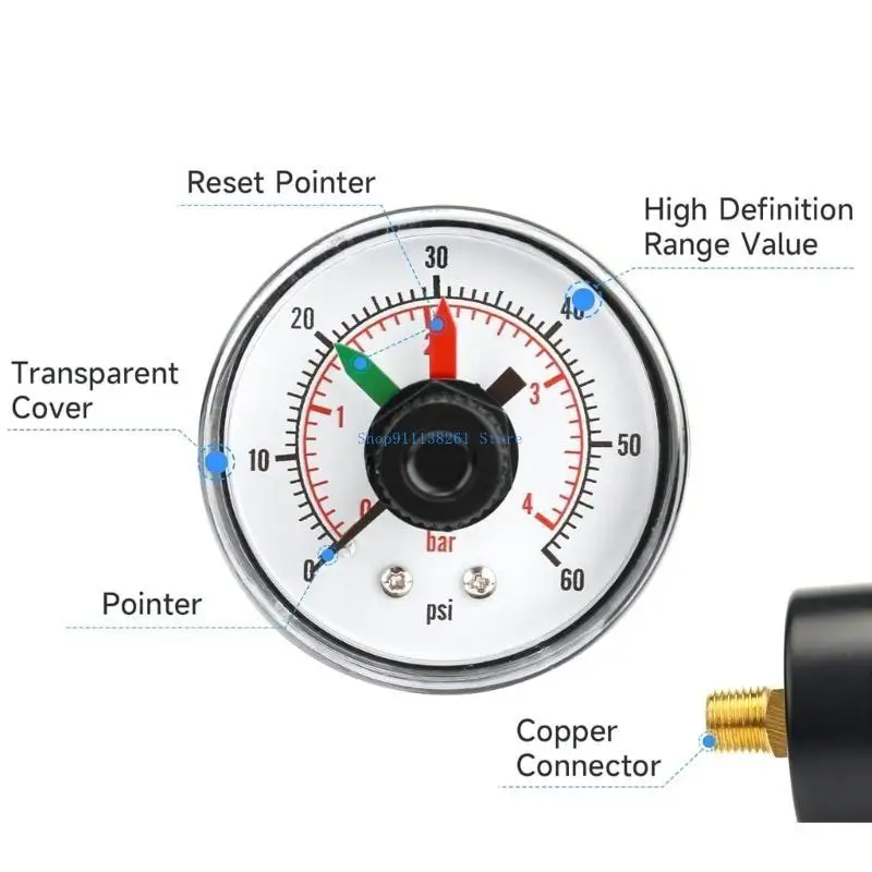 H05E Precise Accurate Pressure Gauge For Factory Laboratory Use Accurate Measurement
H05E Precise Accurate Pressure Gauge For Factory Laboratory Use Accurate Measurement