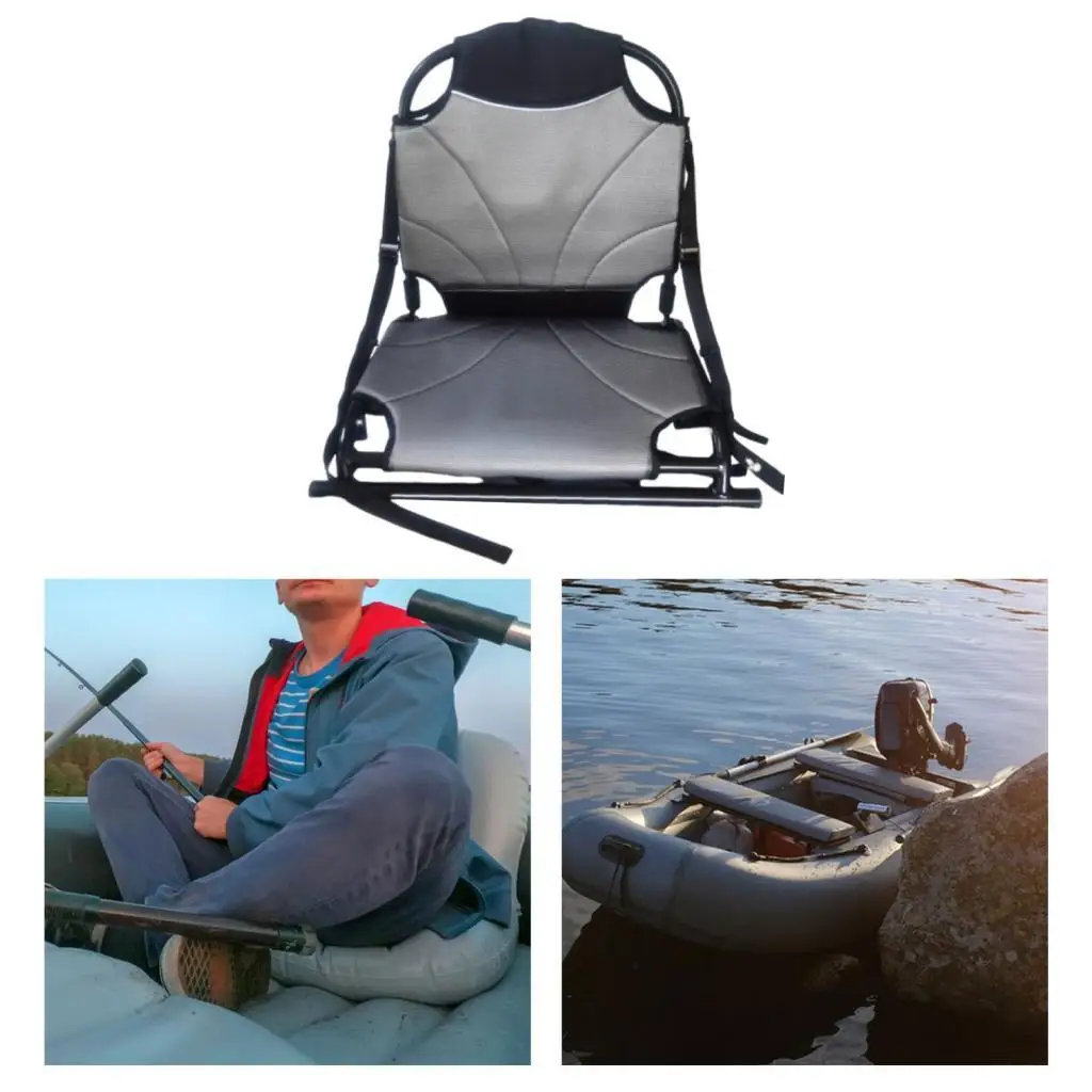 Folding Kayak Seat Adjustable Fishing Seat for Rafting Stand up Paddle Board
Folding Kayak Seat Adjustable Fishing Seat for Rafting Stand up Paddle Board