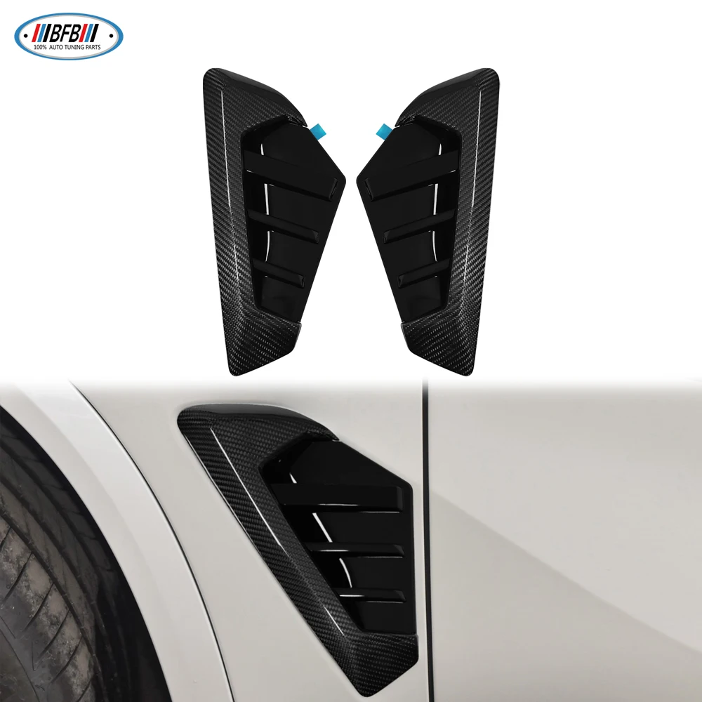 Real Carbon Fiber Car Side Fender Air Vent Trim Cover For BMW X5 G05 X5M F95 2023up Shark Gill Side Vent
Real Carbon Fiber Car Side Fender Air Vent Trim Cover For BMW X5 G05 X5M F95 2023up Shark Gill Side Vent