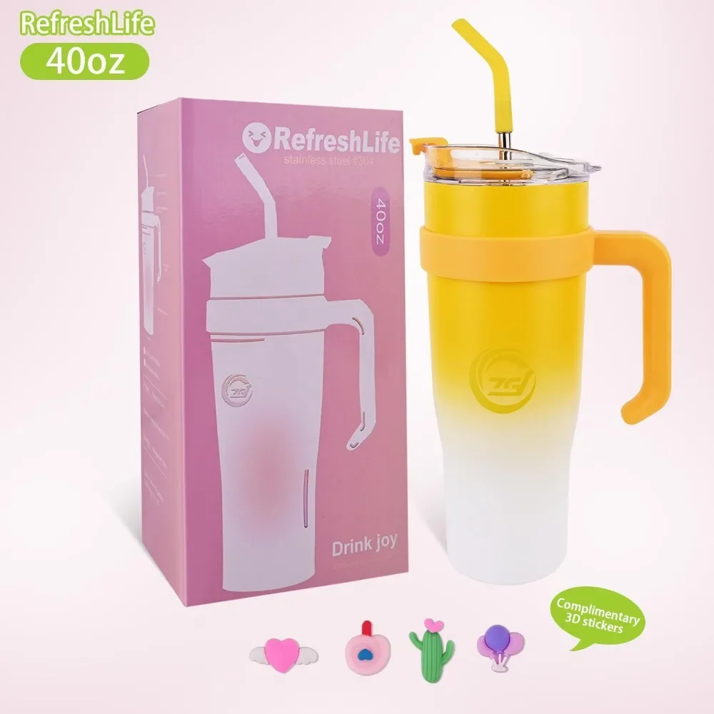 stainless steel coffee cup 40oz tumbler cup with handle reusable vacuum tumbler fortravel portable insulated tumbler with straw
stainless steel coffee cup 40oz tumbler cup with handle reusable vacuum tumbler fortravel portable insulated tumbler with straw