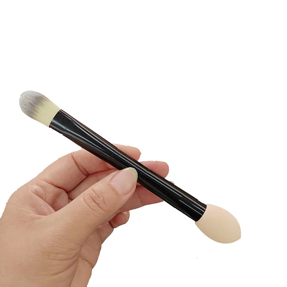 Dual-Ended Makeup Brush Sturdy Handle Foundation Concealer Powder Blush Portable Brush Ideal for Travel and Daily
Dual-Ended Makeup Brush Sturdy Handle Foundation Concealer Powder Blush Portable Brush Ideal for Travel and Daily