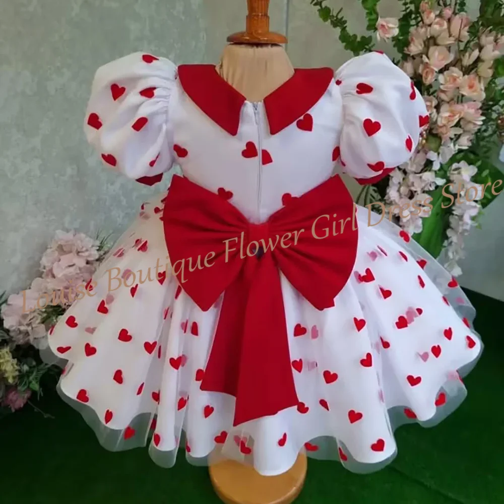 Lovely Tulle Printed Flowers Girl Dress O Neck Short Sleeves A Line Birthday Party Dress Elegant Bow Prom Gown Customized
Lovely Tulle Printed Flowers Girl Dress O Neck Short Sleeves A Line Birthday Party Dress Elegant Bow Prom Gown Customized