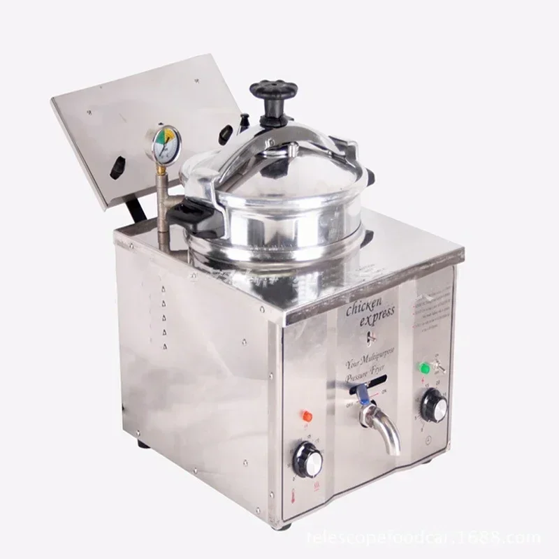 Home Electric Pressure Fryer Food Grade Stainless Steel Bench 16L Electric Frying Pan Cooking Appliances Electric Pressure Cooke
Home Electric Pressure Fryer Food Grade Stainless Steel Bench 16L Electric Frying Pan Cooking Appliances Electric Pressure Cooke