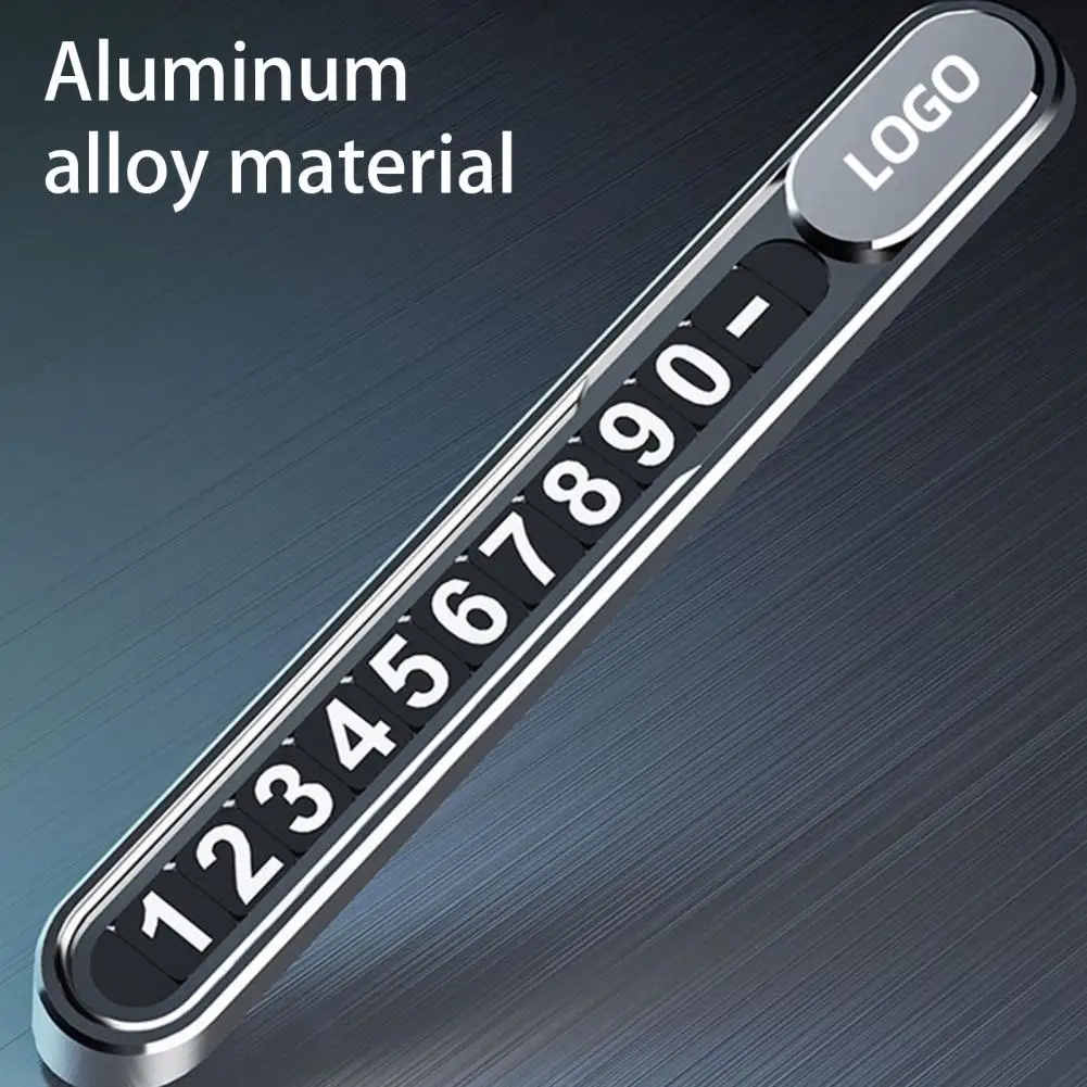 Parking Number Plate Durable Glow-in-the-dark No View Obstruction Non-deforming Parking Card for Car
Parking Number Plate Durable Glow-in-the-dark No View Obstruction Non-deforming Parking Card for Car