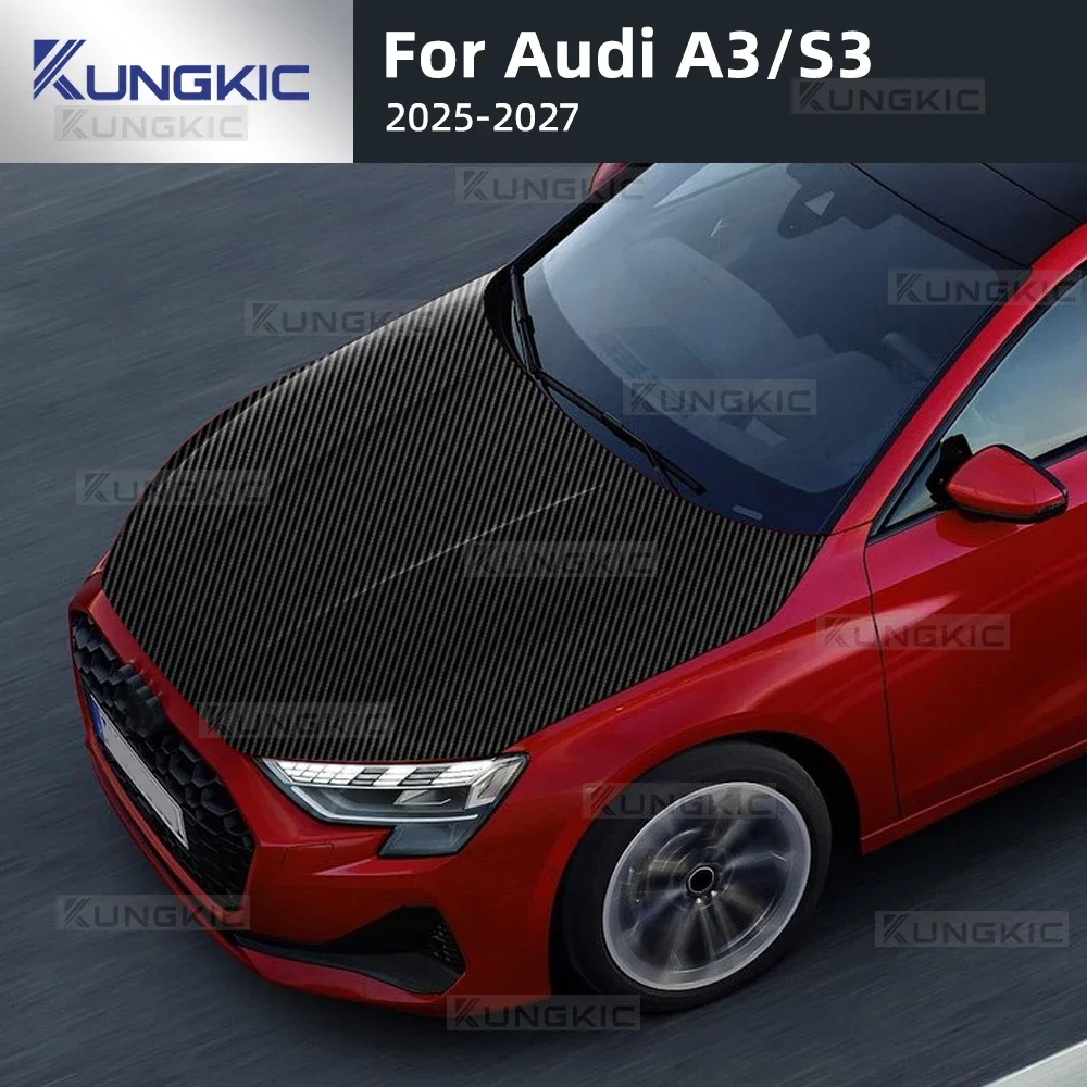 LHD RHD For Audi A3 S3 2025 2026 2027 Car Front Bonnet Engine Hood Carbon Fiber Pattern TPU PPF Wrap Protection Film
LHD RHD For Audi A3 S3 2025 2026 2027 Car Front Bonnet Engine Hood Carbon Fiber Pattern TPU PPF Wrap Protection Film