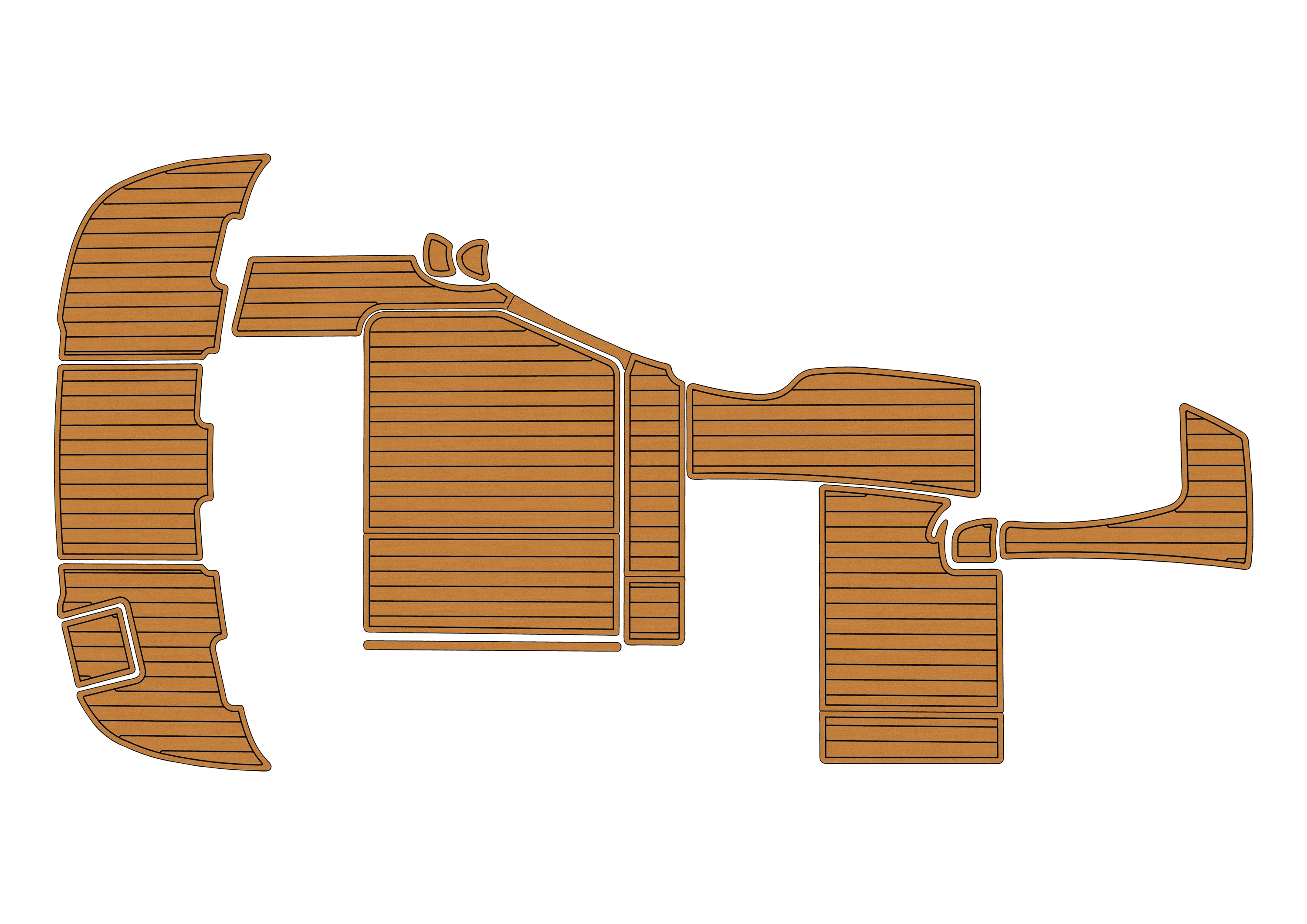 2004-2006 Chaparral 310 Signature 1/4" 6mm EVA foam Non-Slip PVC Teak Decking marine Mat seadek aqua carpet Marine Floor
2004-2006 Chaparral 310 Signature 1/4" 6mm EVA foam Non-Slip PVC Teak Decking marine Mat seadek aqua carpet Marine Floor