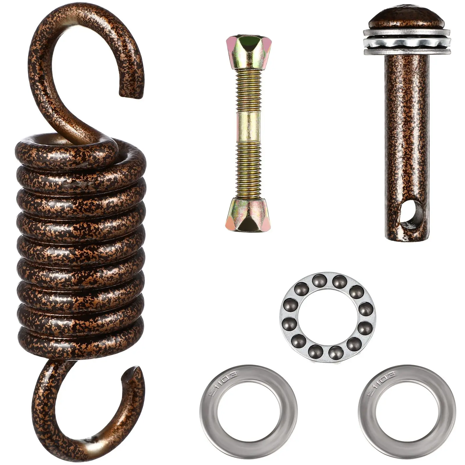 Spring Hook Accessories Coffee Color Stainless Steel Hammock Parts Swing Kits Durable Hanging Chair Spring Hooks Long Life
Spring Hook Accessories Coffee Color Stainless Steel Hammock Parts Swing Kits Durable Hanging Chair Spring Hooks Long Life