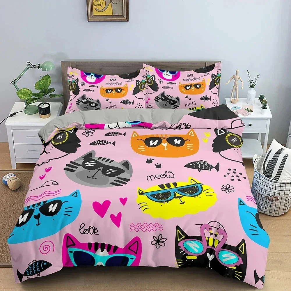 Top Cartoon Pattern Duvet Quilt Cover For Children Bedroom Bedding Set Luxury Cozy Bedclothes Home Textile King Queen SIZE
Top Cartoon Pattern Duvet Quilt Cover For Children Bedroom Bedding Set Luxury Cozy Bedclothes Home Textile King Queen SIZE