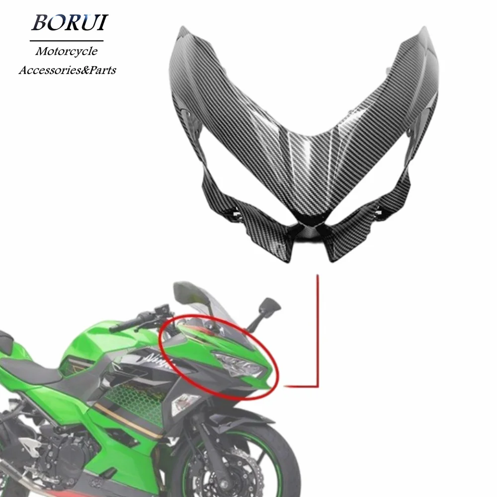 Suitable for KAWASAKI NINJA 400 2018-2021 Front Headlight Cover Motorcycle Fairing
Suitable for KAWASAKI NINJA 400 2018-2021 Front Headlight Cover Motorcycle Fairing