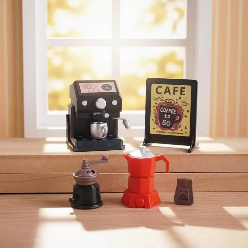 Miniature Coffee Machine Cup Models Kitchen Utensils Baking Oven Dollhouse Furniture Play Home Kitchen Toy Gift
Miniature Coffee Machine Cup Models Kitchen Utensils Baking Oven Dollhouse Furniture Play Home Kitchen Toy Gift