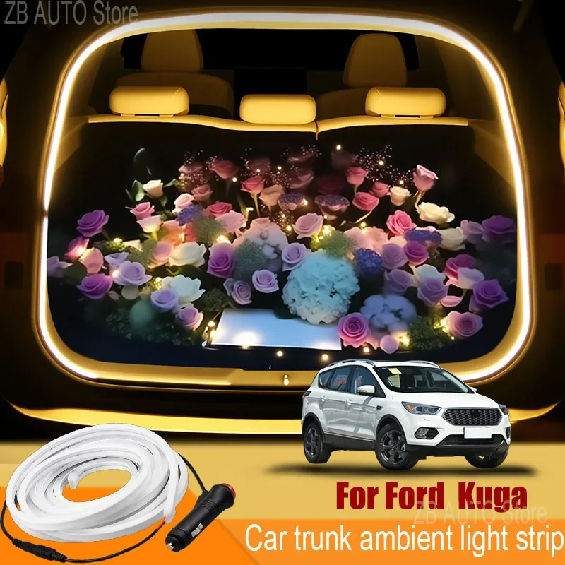 For Ford Kuga Automobile trunk ambient light automatic sensing car interior lighting with accessories
For Ford Kuga Automobile trunk ambient light automatic sensing car interior lighting with accessories