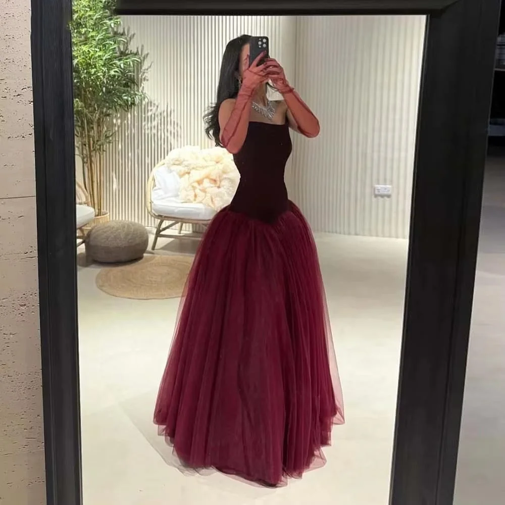 Customized Exquisite Ruched Women Prom Dress Boat Neck Charming Ruffles Zipper Floor Length Party Dress Women Evening Gown
Customized Exquisite Ruched Women Prom Dress Boat Neck Charming Ruffles Zipper Floor Length Party Dress Women Evening Gown
