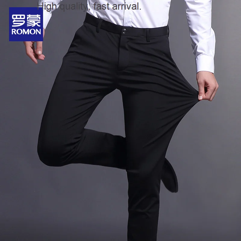 Men's Casual Pants Fall Slim Fit Stretch Long Skinny Pants Korean Business Men's Straight Cargo Suit Pants Fashion
Men's Casual Pants Fall Slim Fit Stretch Long Skinny Pants Korean Business Men's Straight Cargo Suit Pants Fashion