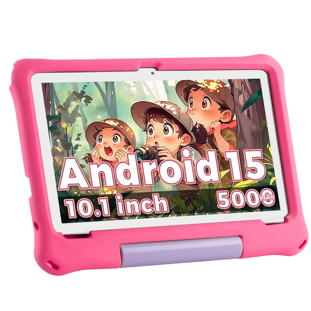 10.1 Inch Kids Tablet Android 15 8GB RAM 64GB ROM 1TB Expand WiFi6 5000mAh 13H Learning Time Kids Tablet with GMS Certified
10.1 Inch Kids Tablet Android 15 8GB RAM 64GB ROM 1TB Expand WiFi6 5000mAh 13H Learning Time Kids Tablet with GMS Certified