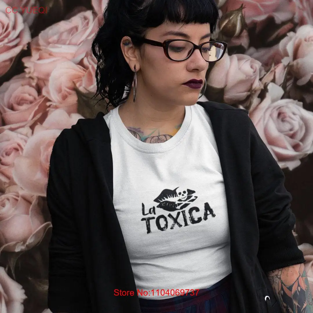 Футболка La Toxica Skull Bones Chicana o Pride Latinx, модная мексиканская одежда Heritage с длинными или короткими рукавами
Футболка La Toxica Skull Bones Chicana o Pride Latinx, модная мексиканская одежда Heritage с длинными или короткими рукавами