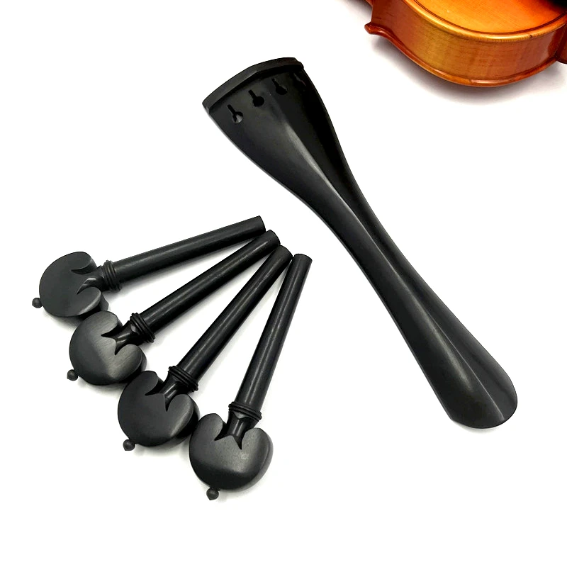 Professional Indonesian tailpiece&tuning pegs ebony wood,best 4/4 Cello Accessories parts fittings
Professional Indonesian tailpiece&tuning pegs ebony wood,best 4/4 Cello Accessories parts fittings