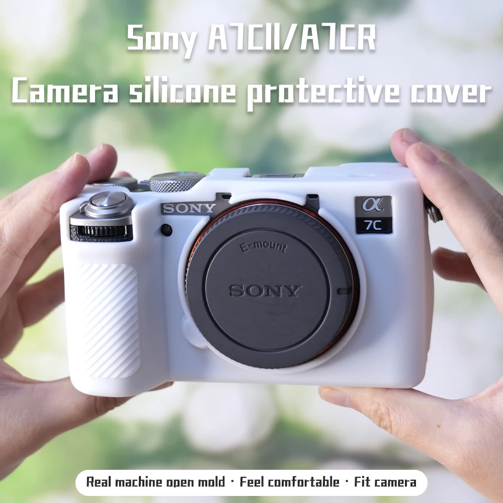 Suitable for Sony AC7II/A7CR protective case, AC7II camera silicone case for dust and anti drop protection, portable camera bag
Suitable for Sony AC7II/A7CR protective case, AC7II camera silicone case for dust and anti drop protection, portable camera bag