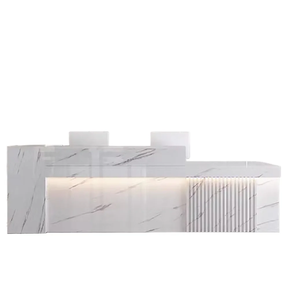 Customized Esthetics Reception Desk Nordic Unique Simple Luxury Reception Desk Modern European Comptoir Commercial Furniture
Customized Esthetics Reception Desk Nordic Unique Simple Luxury Reception Desk Modern European Comptoir Commercial Furniture