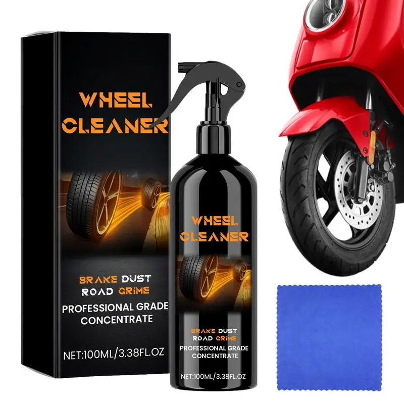 асы Wheel Cleaner PH Balanced Rim Cleaner Spray Powerful No Scrub Solution 100ml Długotrwały Brake Odkurzacz Środek do czyszczenia kół samochodowych
асы Wheel Cleaner PH Balanced Rim Cleaner Spray Powerful No Scrub Solution 100ml Długotrwały Brake Odkurzacz Środek do czyszczenia kół samochodowych