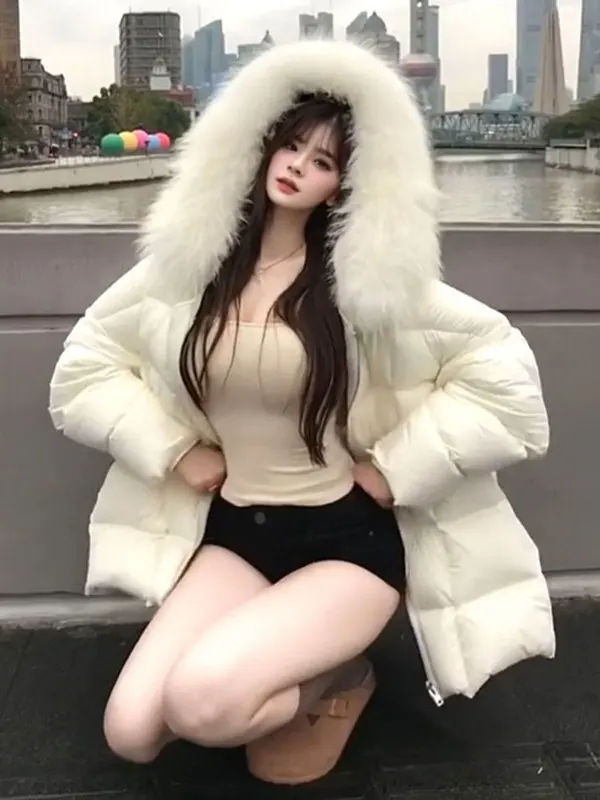 Cute ort Cotton Jaet Women's Faion Winter Coat with Hood Gentle Sle Unique Outerwear Comfortable Breathable Knitted
Cute ort Cotton Jaet Women's Faion Winter Coat with Hood Gentle Sle Unique Outerwear Comfortable Breathable Knitted