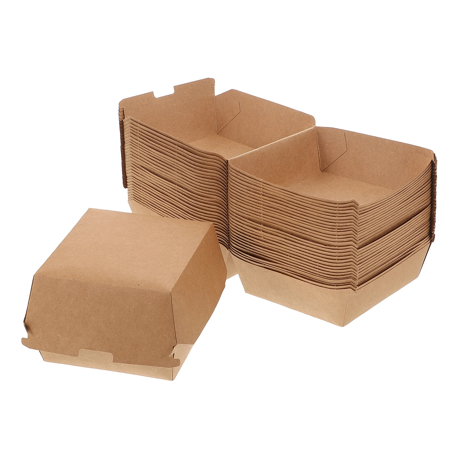 30pcs Hamburger Packaging Boxes Food Grade Paper Takeaway Containers Disposable Burger Sandwich Holders Fast Food Box
30pcs Hamburger Packaging Boxes Food Grade Paper Takeaway Containers Disposable Burger Sandwich Holders Fast Food Box