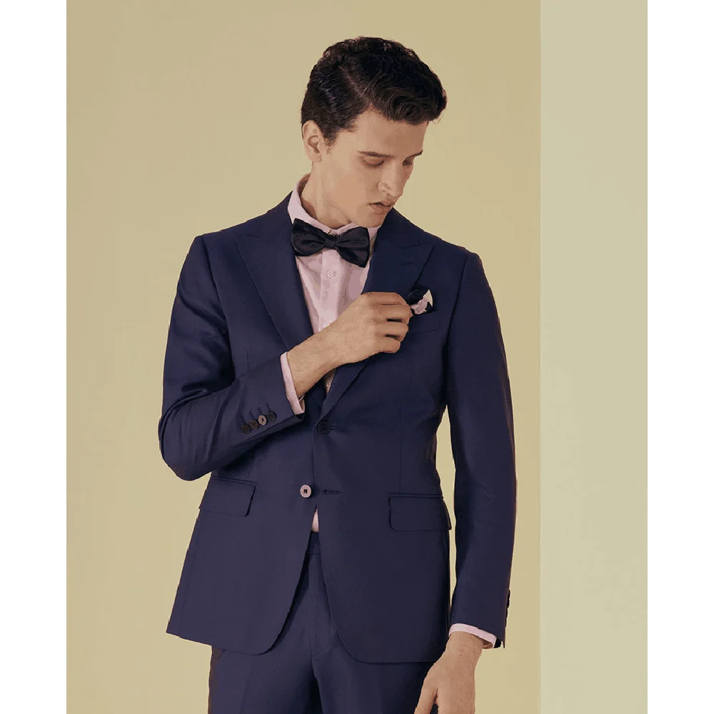 Purple Male Suit 2 Piece New Fashion Wedding Groom Business Formal Peak Lapel Clothing Casual Slim Fit Elegant Suits for Men
Purple Male Suit 2 Piece New Fashion Wedding Groom Business Formal Peak Lapel Clothing Casual Slim Fit Elegant Suits for Men