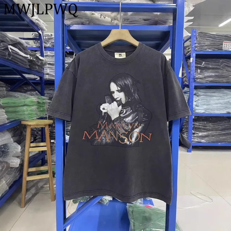 MWJLPWQ 2026 Spring Summer New American T-shirts Men's Trendy Pattern Round Neck Pullover Short Sleeve Unisex Casual Tops 13437
MWJLPWQ 2026 Spring Summer New American T-shirts Men's Trendy Pattern Round Neck Pullover Short Sleeve Unisex Casual Tops 13437