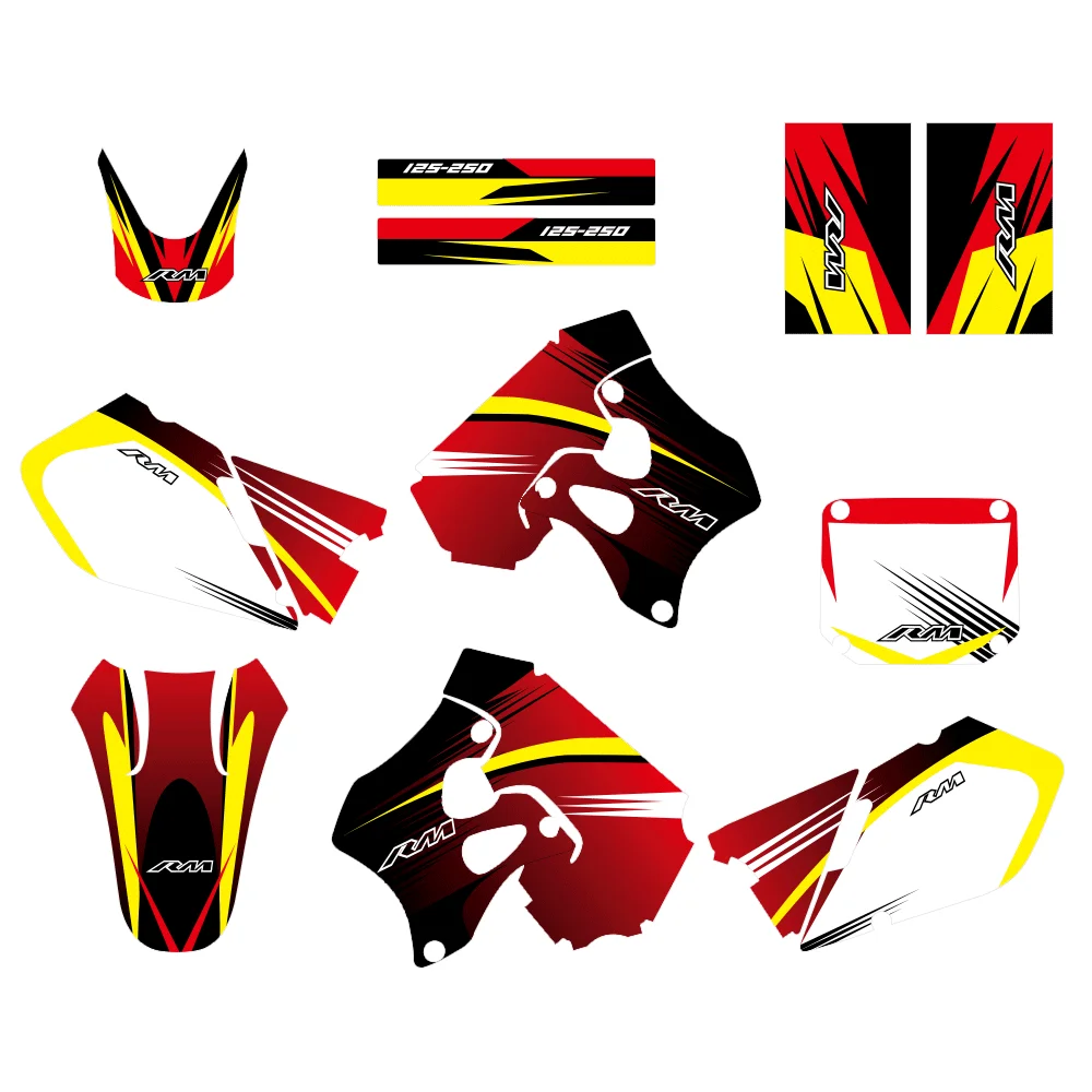 Decal Kit for SUZUKI RM125 RM250 (1996–1998) Full Body Graphics Stickers Dirt Bike Vinyl Wrap Waterproof UV Resistant Durable
Decal Kit for SUZUKI RM125 RM250 (1996–1998) Full Body Graphics Stickers Dirt Bike Vinyl Wrap Waterproof UV Resistant Durable