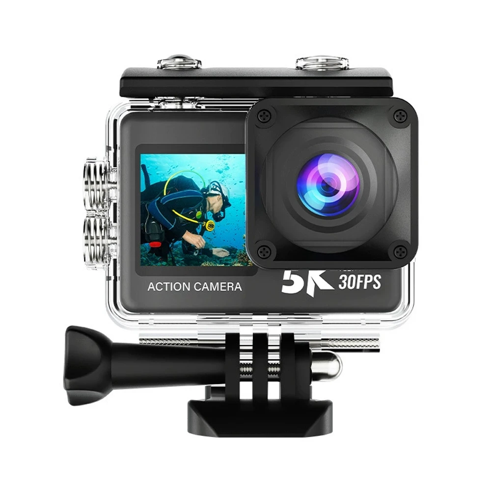 NCZOBOE 5K Action Camera 4K60FPS 2.0 Inch Touch Screen WiFi Camera 170° Wide Angle 30M Waterproof Video Recording 5X Zoom
NCZOBOE 5K Action Camera 4K60FPS 2.0 Inch Touch Screen WiFi Camera 170° Wide Angle 30M Waterproof Video Recording 5X Zoom
