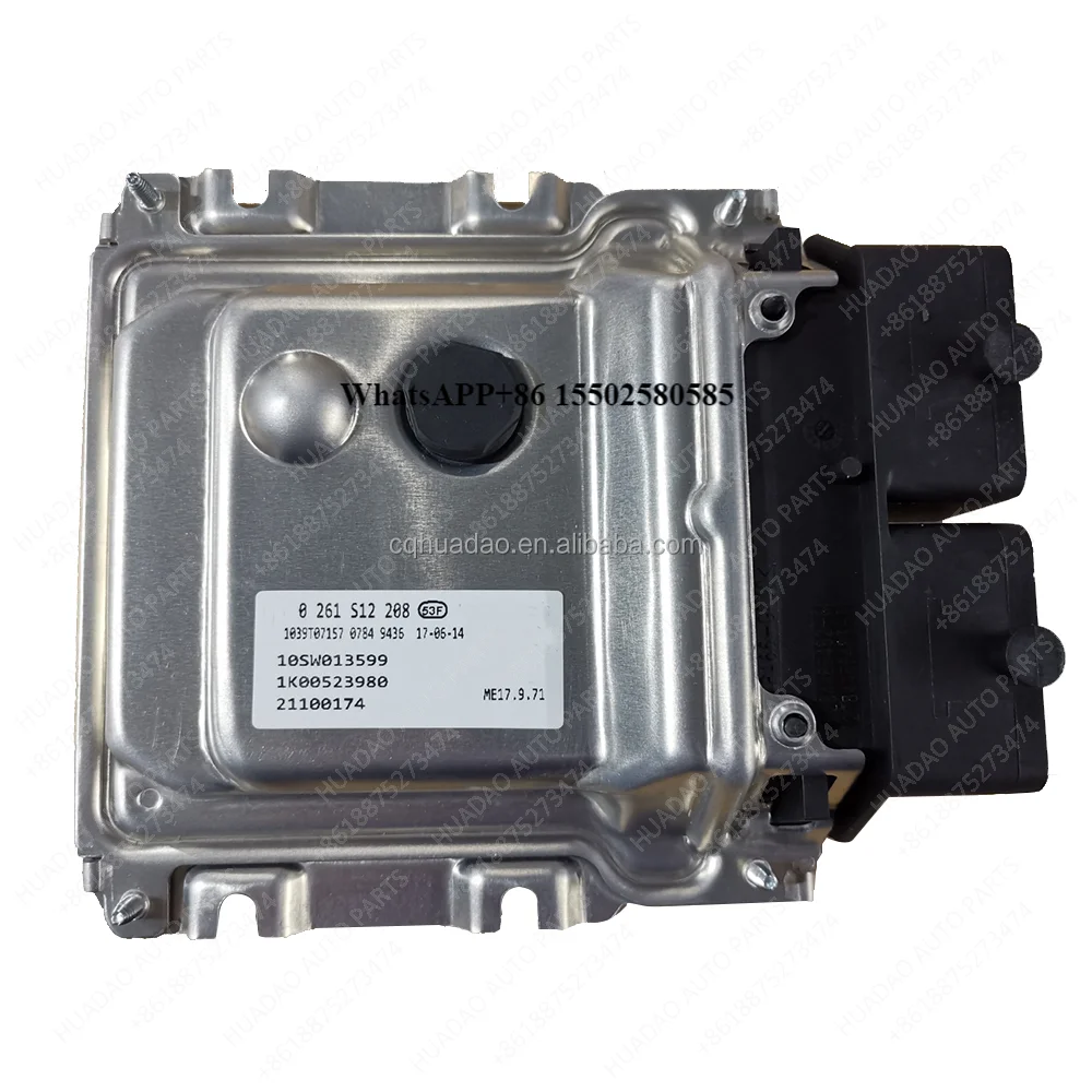 New Car Engine Parts Electronic Control Unit Computer Board ECU Applicable for Khodro 0261S12208 1K00523980 10SW013599 ME17.9.71
New Car Engine Parts Electronic Control Unit Computer Board ECU Applicable for Khodro 0261S12208 1K00523980 10SW013599 ME17.9.71