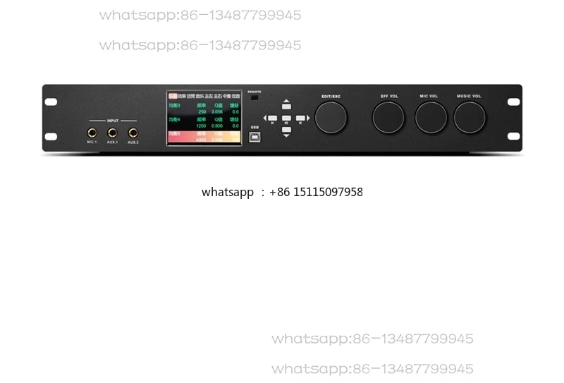 DSP9600 Home KTV Professional Pre-Effects, Reverb 5.1 Cinema Decoding Bluetooth
DSP9600 Home KTV Professional Pre-Effects, Reverb 5.1 Cinema Decoding Bluetooth