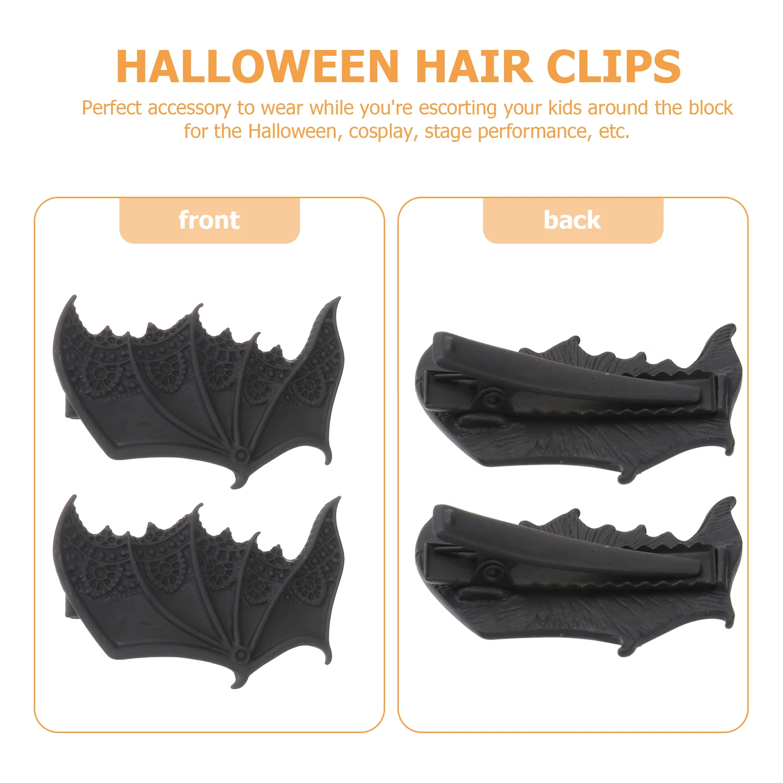 Bat Shape Hairpin Alloy Halloween Party Accessory Wing Headband For Kids Festival Costume Bat Hair Clips
Bat Shape Hairpin Alloy Halloween Party Accessory Wing Headband For Kids Festival Costume Bat Hair Clips