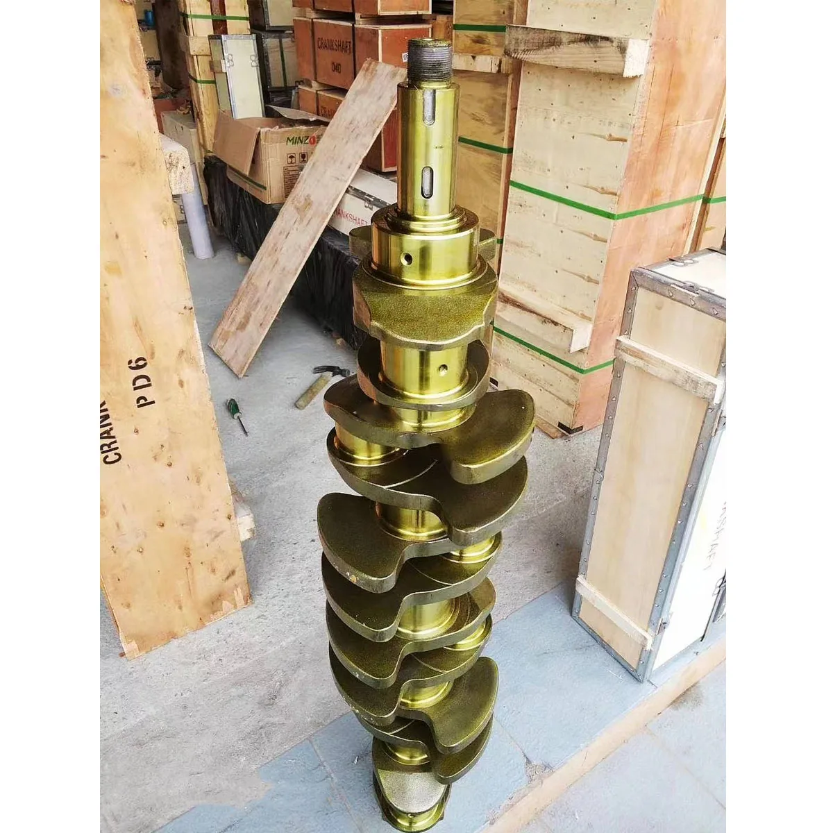 PD6 Forged Steel diesel Engine Crankshaft for Machine Engines Parts
PD6 Forged Steel diesel Engine Crankshaft for Machine Engines Parts